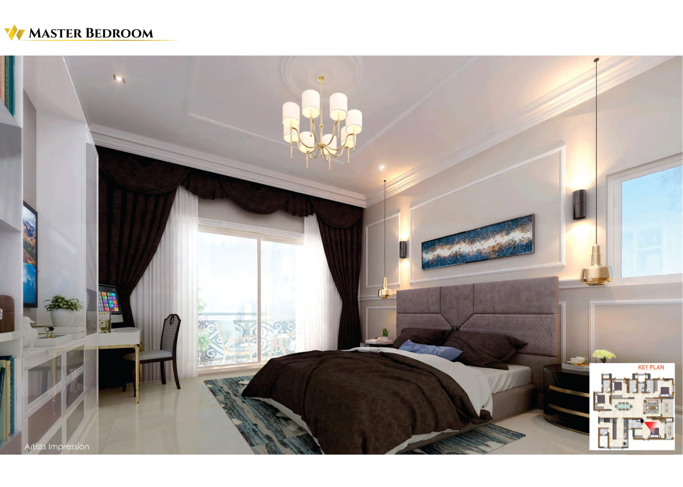 Prestige Waterford Master Bedroom