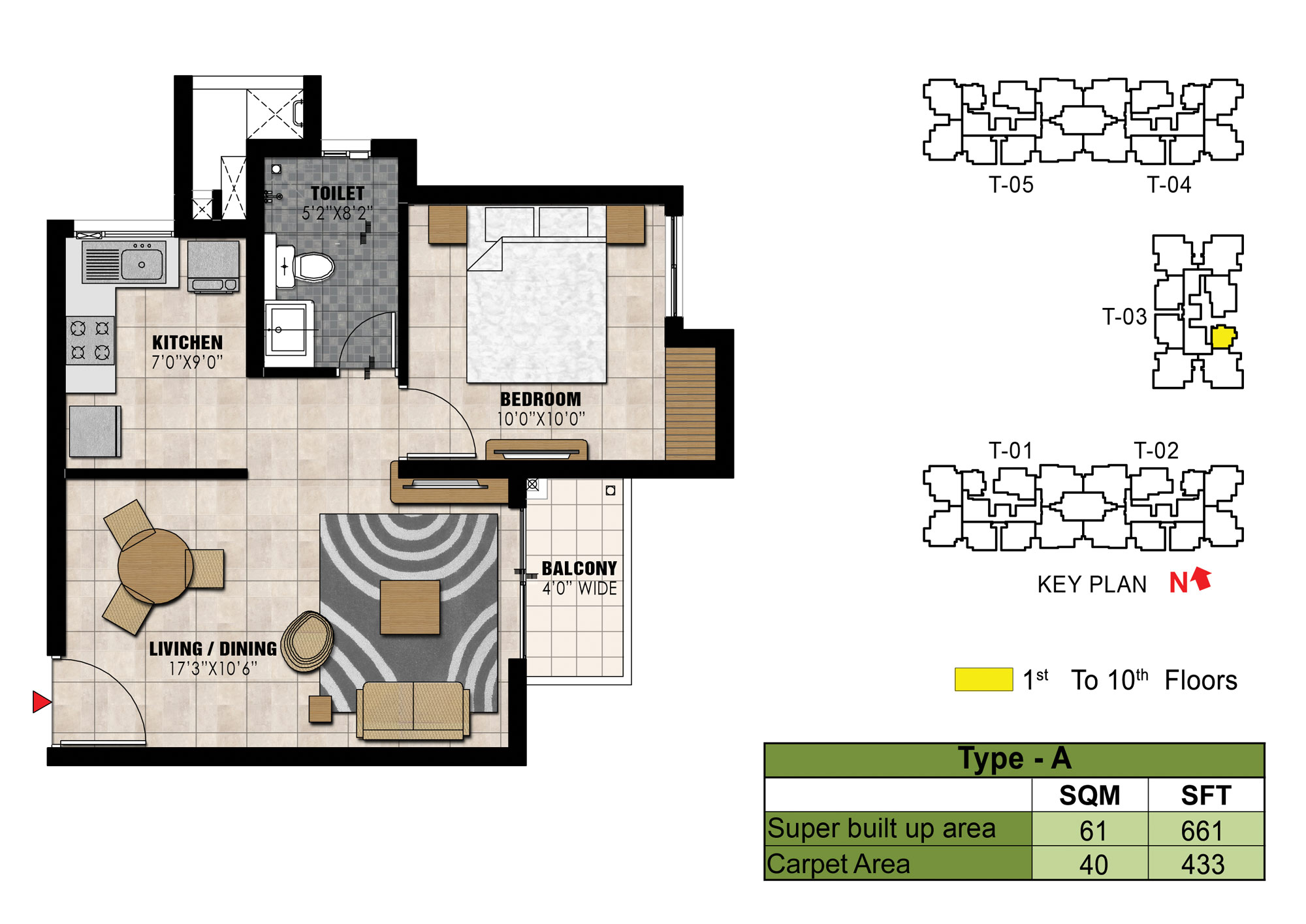 Prestige Willow Tree Floor Plan