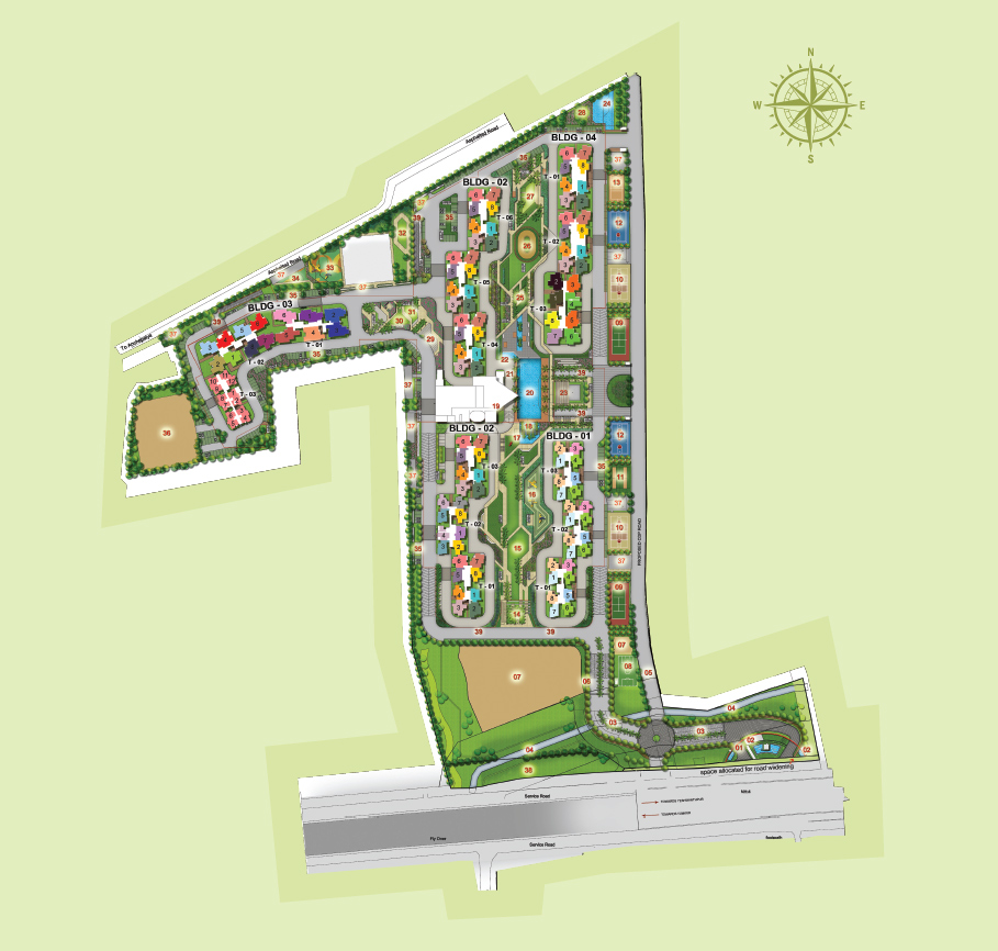 Prestige Jindal City Master Plan