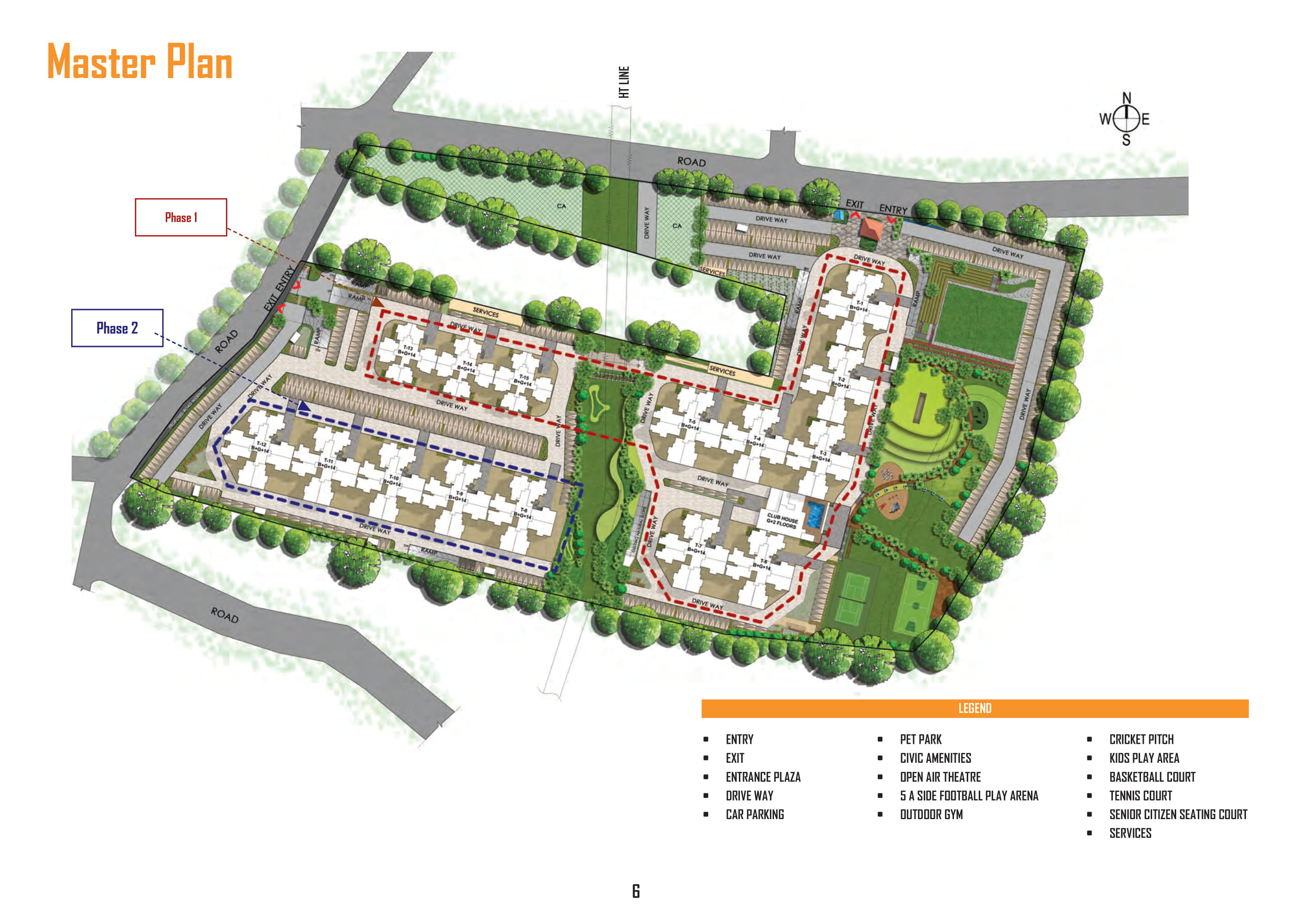 Prestige Primrose hills Master Plan